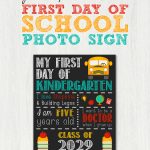 15 Back To School Printables | Real Back To School Fun | School   First Day Of School Template Free Printable