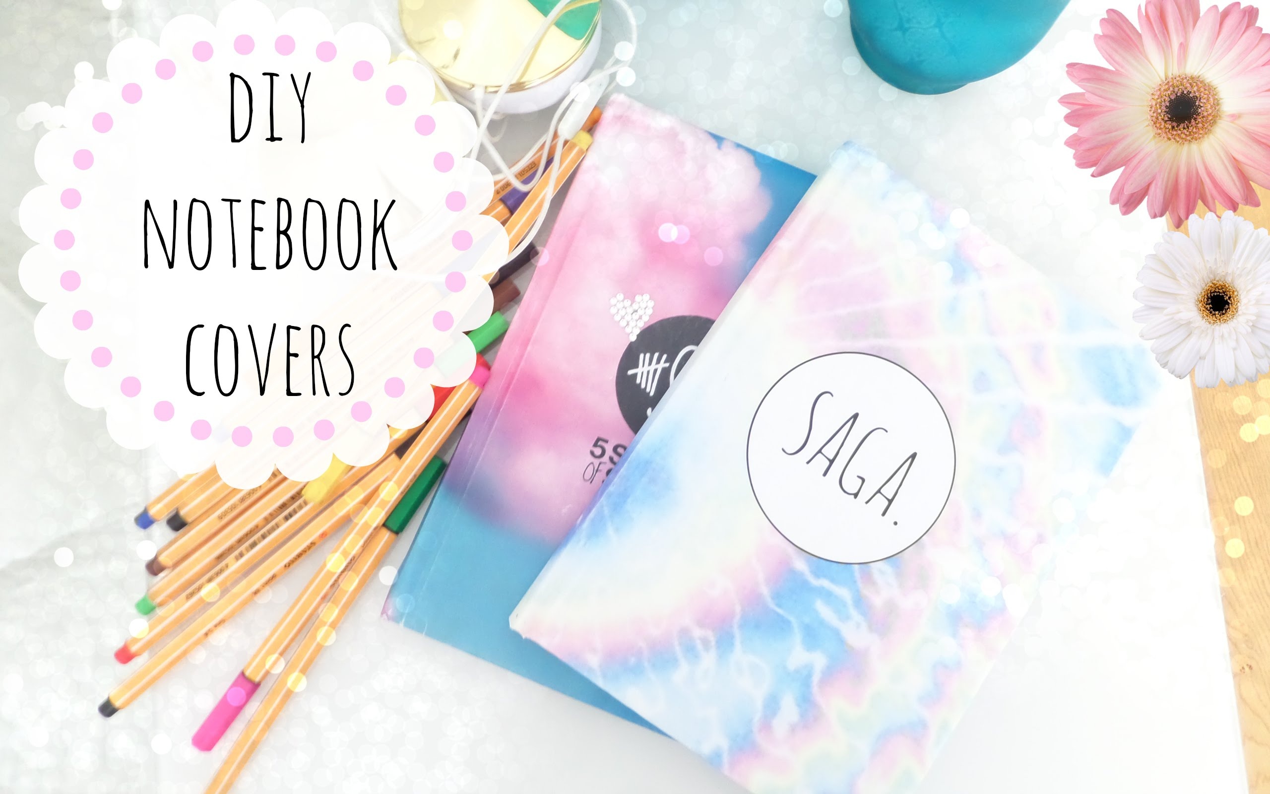 15 Customizable Diy Notebook Covers (Part 2) - Style Motivation - Free Printable Watercolor Notebook Covers