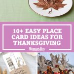 15 Diy Thanksgiving Place Cards   Craft Ideas For Fall Table Name Cards   Free Printable Personalized Thanksgiving Place Cards