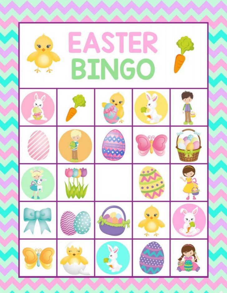Free Printable Religious Easter Bingo Cards