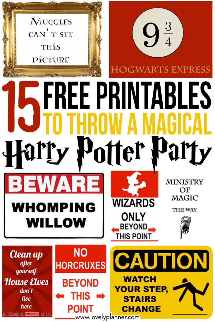 Harry Potter Poster Printable