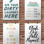 15 Laundry Room Free Printables • Little Gold Pixel   Free Laundry Room Printables