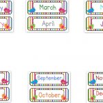 15+ Months Of The Year Clipart | Clipartlook   Months Of The Year Printables Free