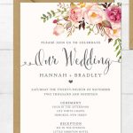 16 Printable Wedding Invitation Templates You Can Diy | Wedding   Free Printable Elegant Stationery Templates