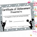 17 Images Of Megaphone Award Certificate Template | Unemeuf   Free Printable Cheerleader Certificates