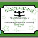 17 Images Of Megaphone Award Certificate Template | Unemeuf   Free Printable Cheerleader Certificates