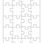 19 Printable Puzzle Piece Templates ᐅ Template Lab   Free Printable Blank Jigsaw Puzzle Pieces