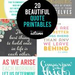 20 Gorgeous Printable Quotes | Free Inspirational Quote Prints   Free Printable Quotes For Office