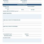 20+ Police Report Template & Examples [Fake / Real] ᐅ Template Lab   Free Printable Police Report