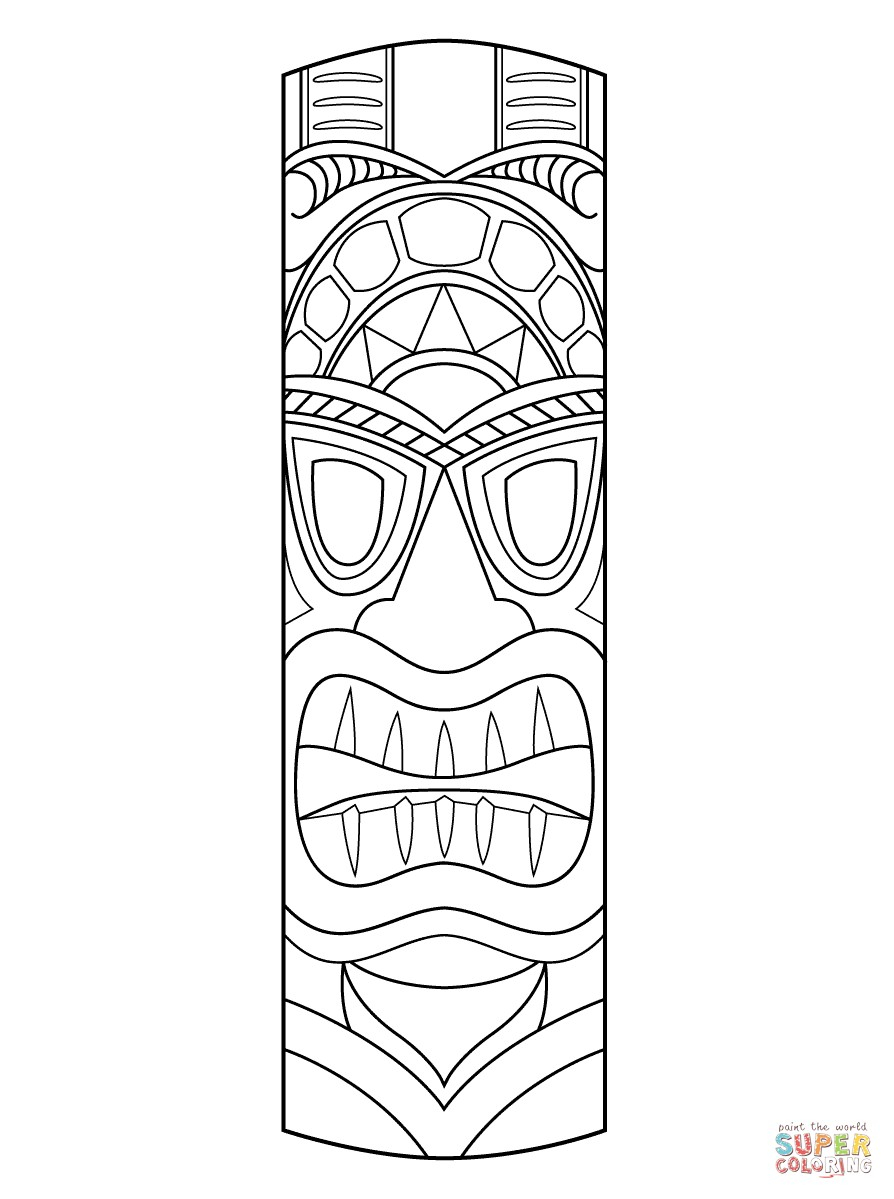Tiki Room Coloring Pages Coloring Pages