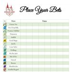 2018 Kentucky Derby Party Free Betting And Horse Profile Printables   Free Kentucky Derby Printables
