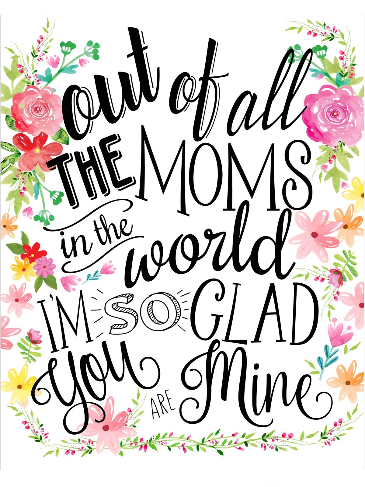 23 Mothers Day Cards - Free Printable Mother&amp;#039;s Day Cards - Free Printable Mothers Day Cards From Husband