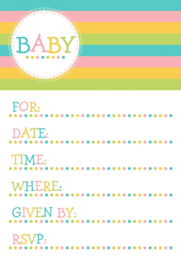Make Baby Shower Invitations Online Free Printable