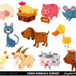 25+ Free Farm Animal Clipart | Clipartlook   Free Printable Farm Animal Clipart