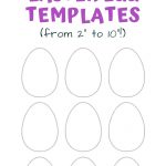 25+ Free Printable Easter Egg Templates & Easter Egg Coloring Pages   Easter Templates Free Printable