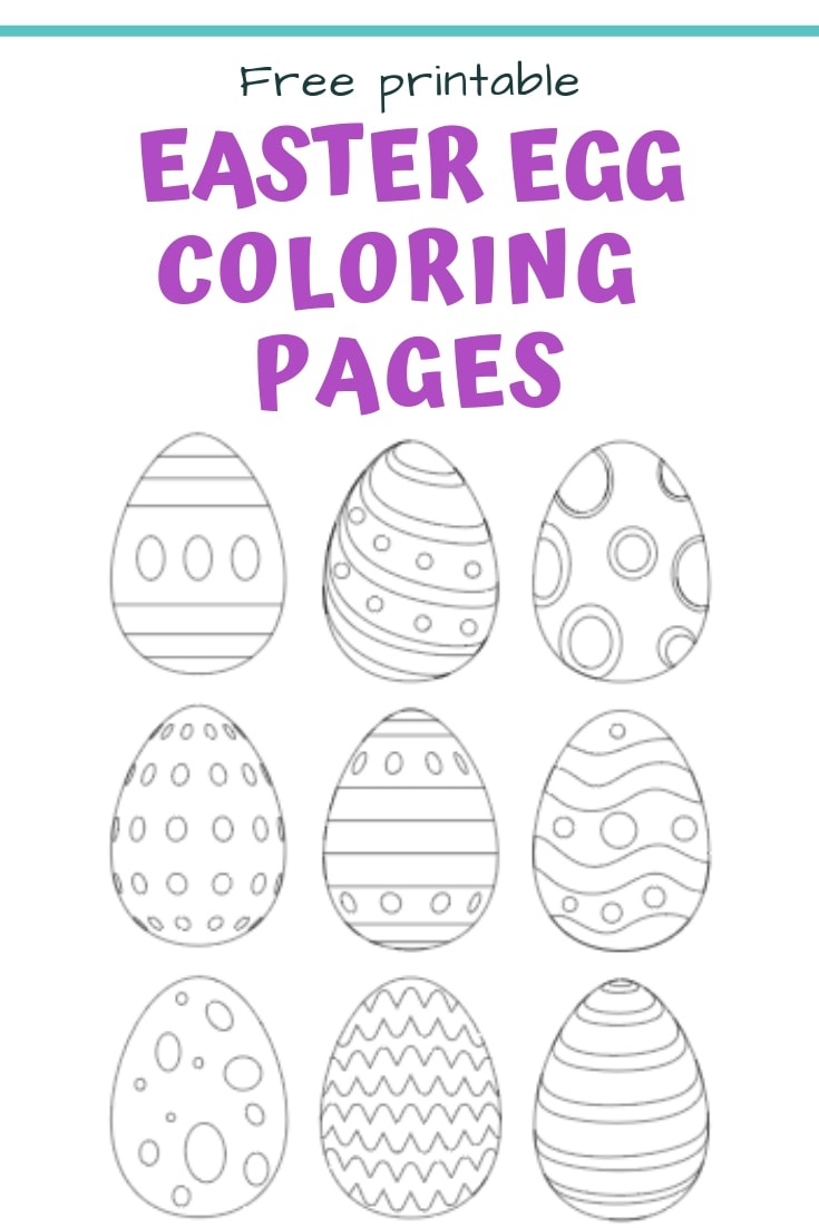 25+ Free Printable Easter Egg Templates &amp;amp; Easter Egg Coloring Pages - Easter Templates Free Printable