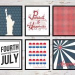 25+ July 4Th Free Printables • Little Gold Pixel   Free Printable 4Th Of July Pictures