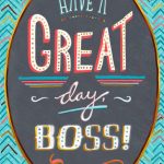 28 Great Boss's Day Cards | Kittybabylove   Boss Day Cards Free Printable