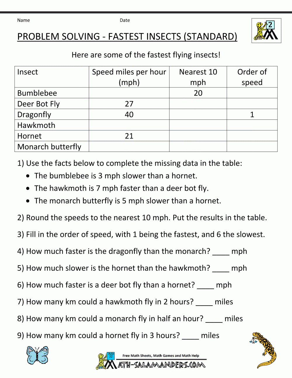 2Nd Grade Math Word Problems - Free Printable Math Word Problems For 2Nd Grade