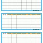 3 Up Printable Weekly Chore Charts   Free Printable Downloads From   Free Printable Charts And Lists