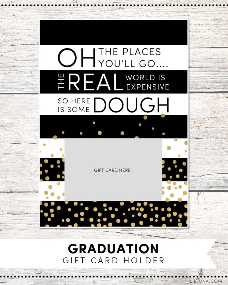 30 Awesome High School Graduation Gifts Graduates Actually Want - Free Printable Graduation Advice Cards
