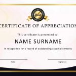 30 Free Certificate Of Appreciation Templates And Letters   Free Printable Certificate Of Appreciation