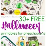 30 Free Halloween Printables For Preschool | Stay At Home Educator   Free October Preschool Printables