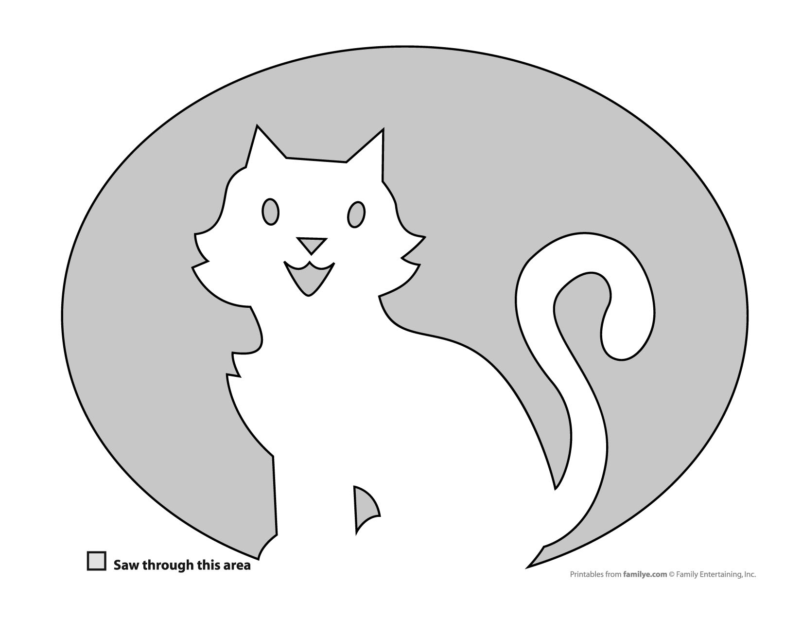 31 Free Pumpkin Carving Stencils Of Cats For A Purrfect Halloween - Free Printable Pumpkin Carving Stencils For Kids