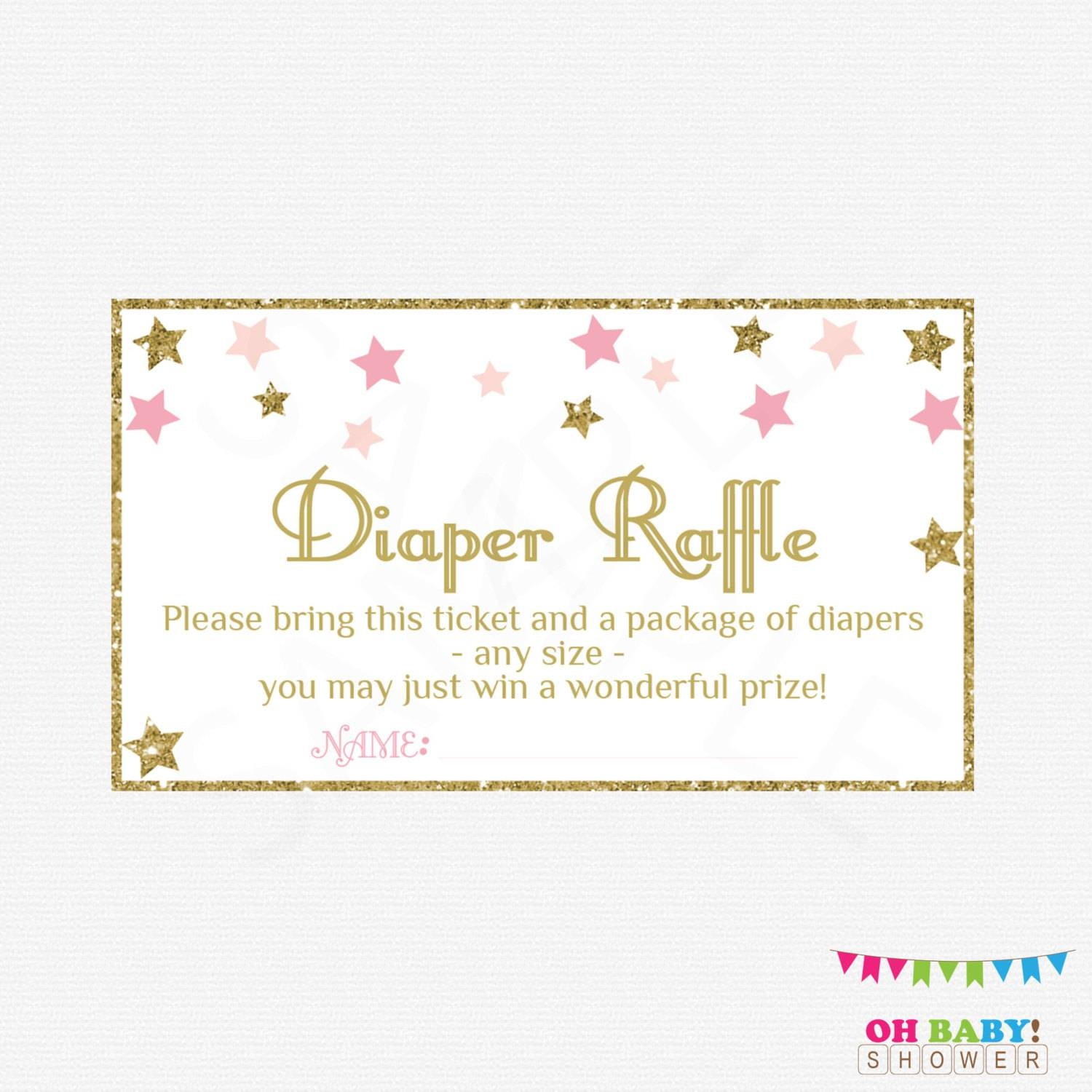 diaper raffle free printable free printable