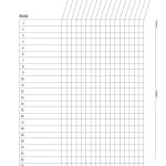 37 Class Roster Templates [Student Roster Templates For Teachers]   Free Printable Class List Template For Teachers