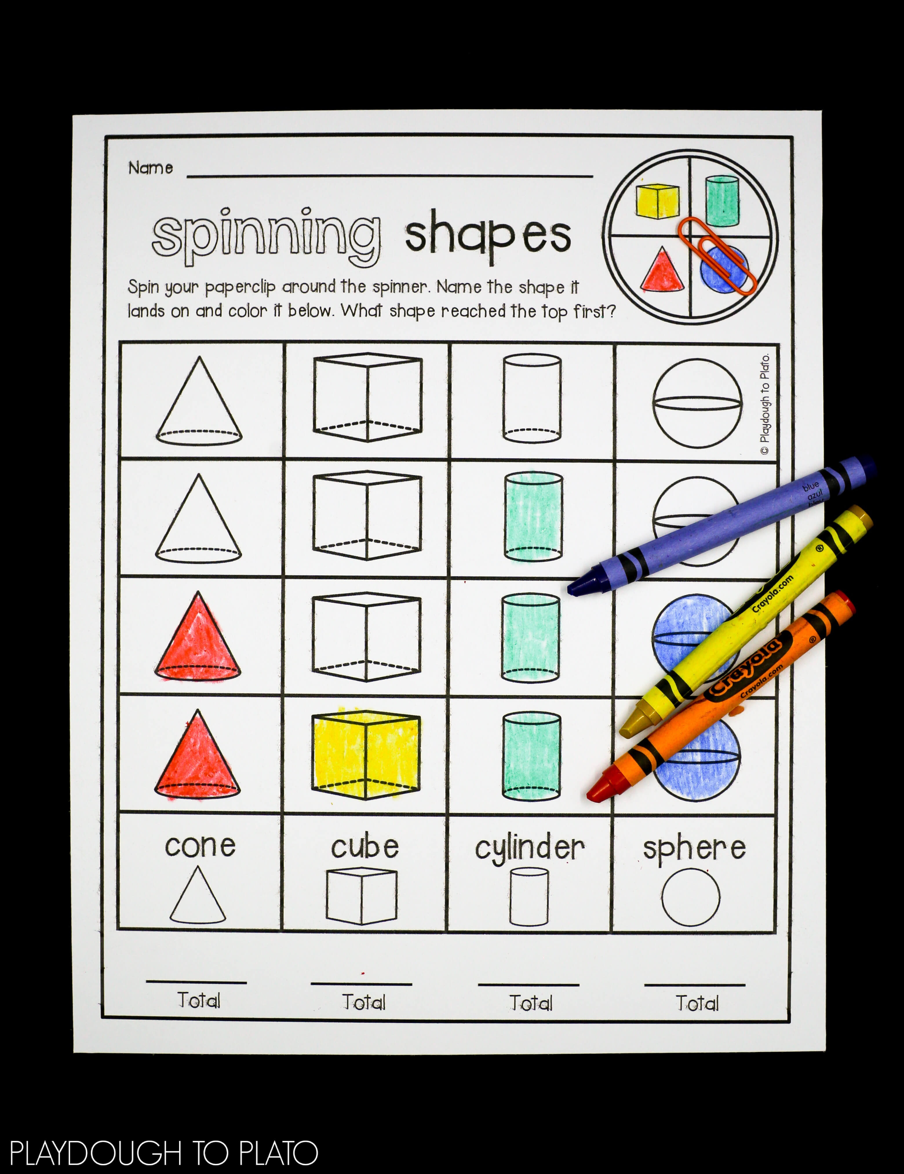 3D Shape Bingo Free Printable Free Printable