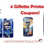 4 Gillette Printable Coupons Available Now ~ Print These Now!   Free Printable Gillette Coupons