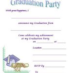 40+ Free Graduation Invitation Templates ᐅ Template Lab   Free Printable Graduation Invitations 2018