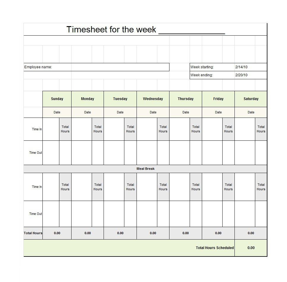 timetracker form