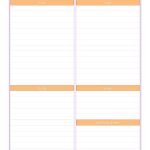 40+ Printable Daily Planner Templates (Free) ᐅ Template Lab   Free Printable Templates