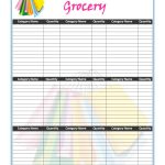 40+ Printable Grocery List Templates (Shopping List) ᐅ Template Lab   Free Printable Grocery List