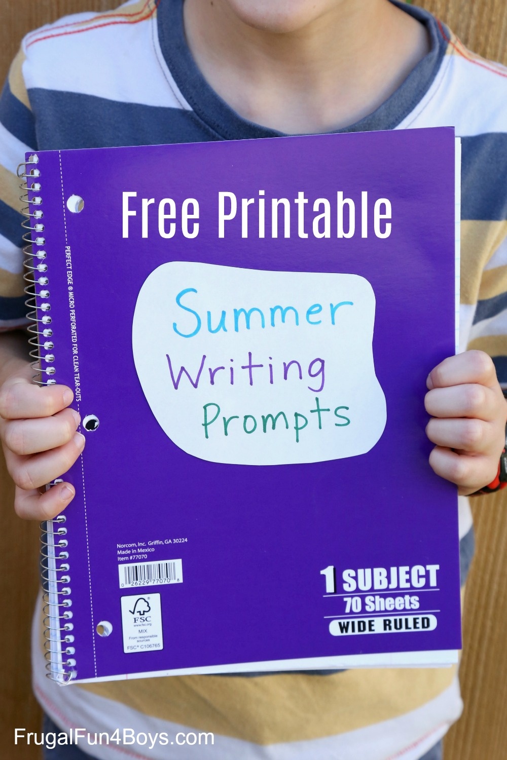 40 Printable Writing Prompts For 3Rd, 4Th, And 5Th Graders - Frugal - Free Printable Stories For 4Th Graders