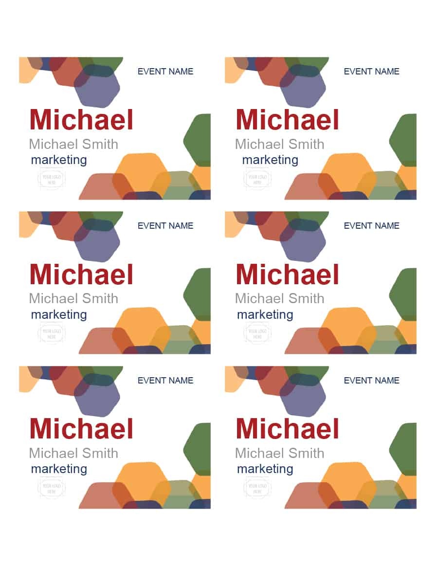 Free Customized Name Tags Printable Free Printable