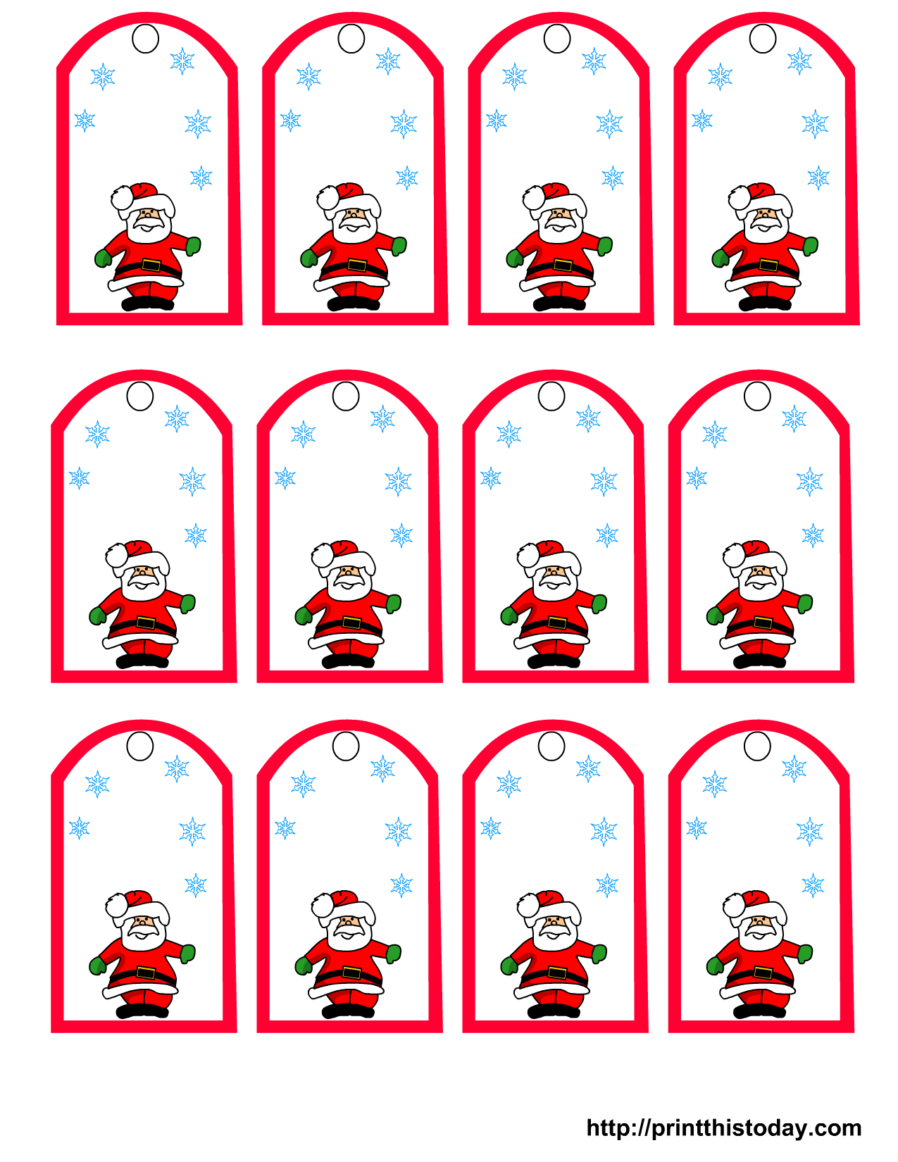 47 Free Printable Christmas Gift Tags (That You Can Edit And - Free Printable Christmas Price Tags