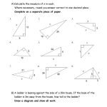 48 Pythagorean Theorem Worksheet With Answers [Word + Pdf]   Free Printable Pythagorean Theorem Worksheets