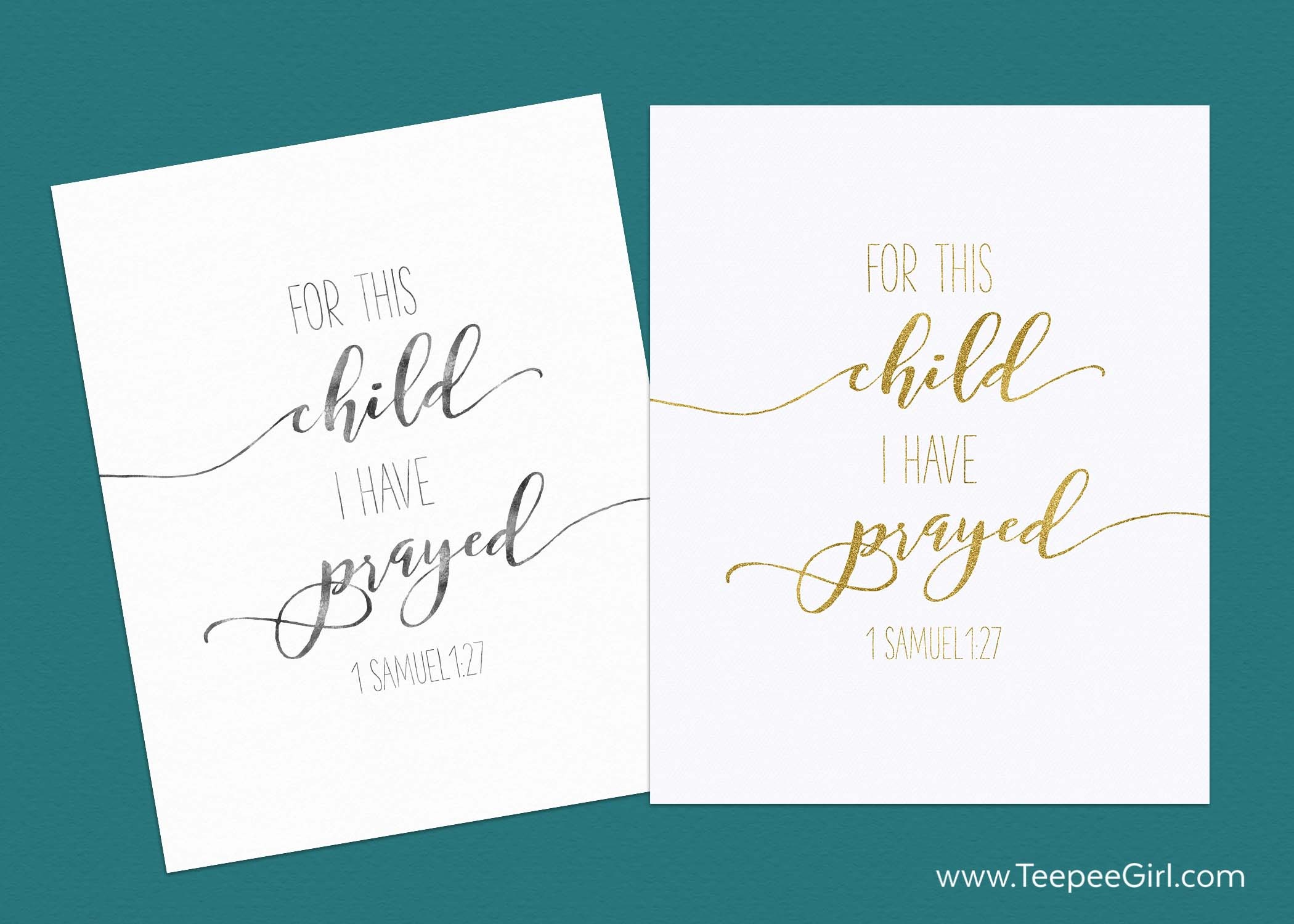 5 Unexpected Things I Learned Through Adoption (+ A Free Printable - For This Child We Have Prayed Free Printable