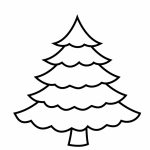 50 Christmas Tree Printable Templates | Kittybabylove   Free Printable Christmas Tree Template