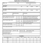 50 Free Employment / Job Application Form Templates [Printable] ᐅ   Free Printable Job Application Form