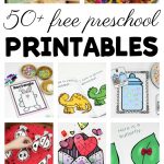 50+ Free Preschool Printables For Early Childhood Classrooms   Free Printable Preschool Teacher Resources
