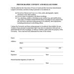 53 Free Photo Release Form Templates [Word, Pdf] ᐅ Template Lab   Free Printable Print Release Form