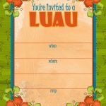 54 Lovely Luau Invitations | Kittybabylove   Free Printable Luau Flyers