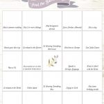 6 Bridal Shower Game Ideas (Free Printables In 2019 | Bridal Shower   Find The Guest Game Free Printable