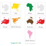 7 Continents Coloring Page | Free Download Best 7 Continents   Free Printable Continent Map