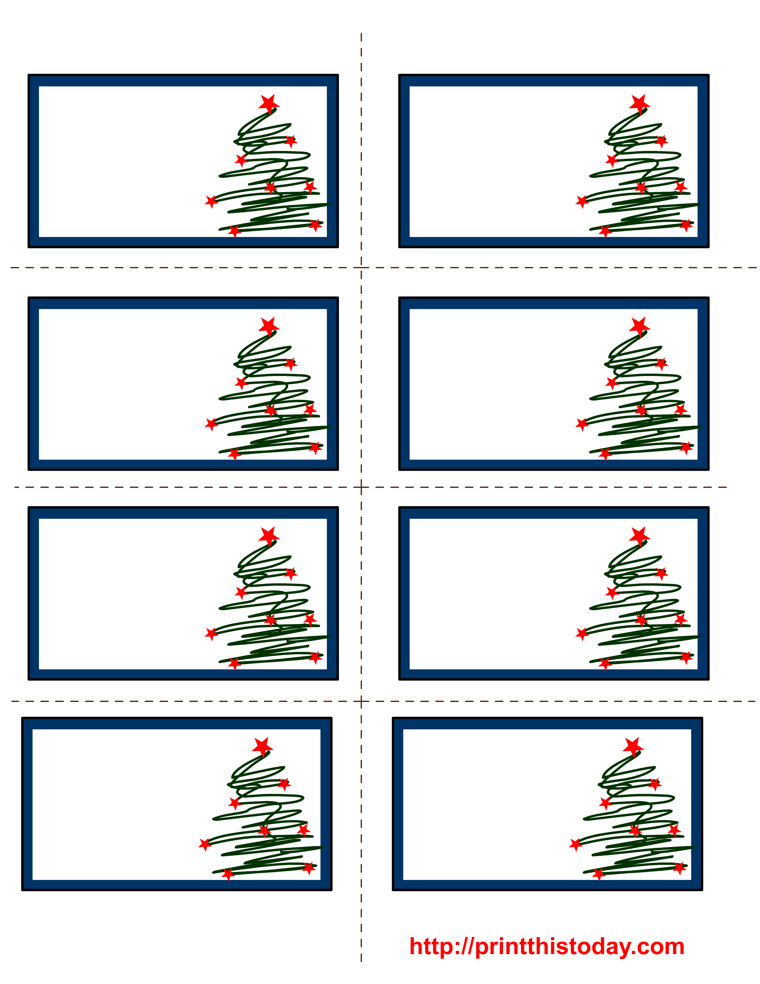 7 Images Of Free Printable Christmas Labels | Free Printables | Free - Free Printable Christmas Return Address Label Template