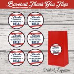 75 Free Printable Favor Tags For Baby Shower, Favor Printable Shower   Free Printable Baseball Favor Tags